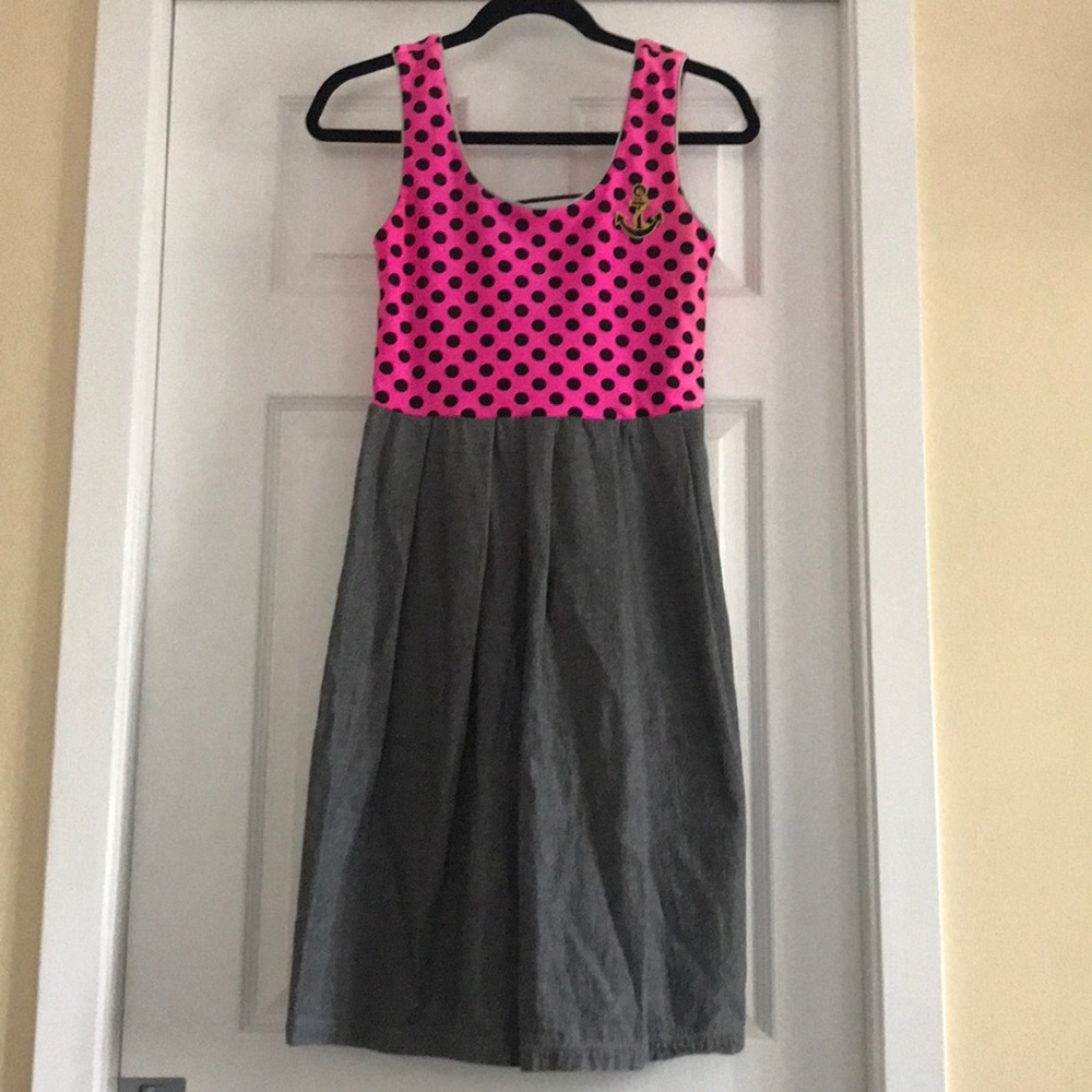 Hawaii designer Roberta Oaks cute nautical dress